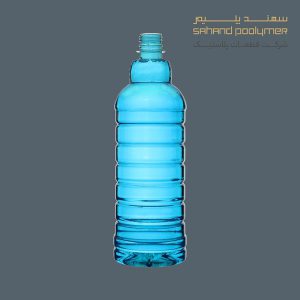 بطری پلاستیکی استوانه رینگی 1 لیتری