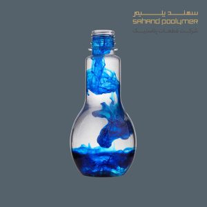 بطری پلاستیکی طرح لامپ 300 سی سی