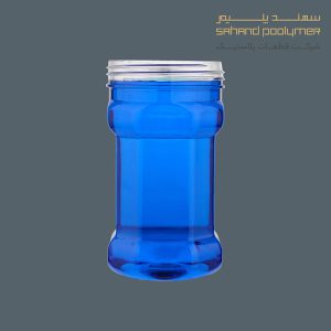 سهند پلیمر جار پلاستیکی هشت ضلعی 350 سی سی