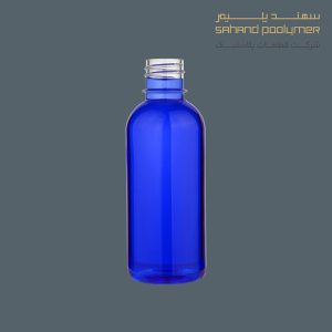 سهند پلیمر بطری پلاستیکی استوانه 100 سی سی دهانه 18