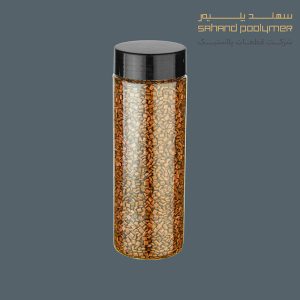 سهند پلیمر جار پلاستیکی استوانه 450 سی سی دهانه 50