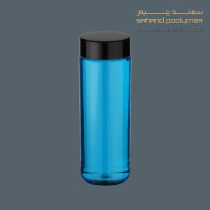 جار پلاستیکی استوانه 350 سی سی دهانه 50